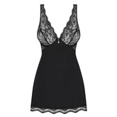 Luvae Black Babydoll Lingerie with Exposed Back and Jewels > Clothes > Babydolls